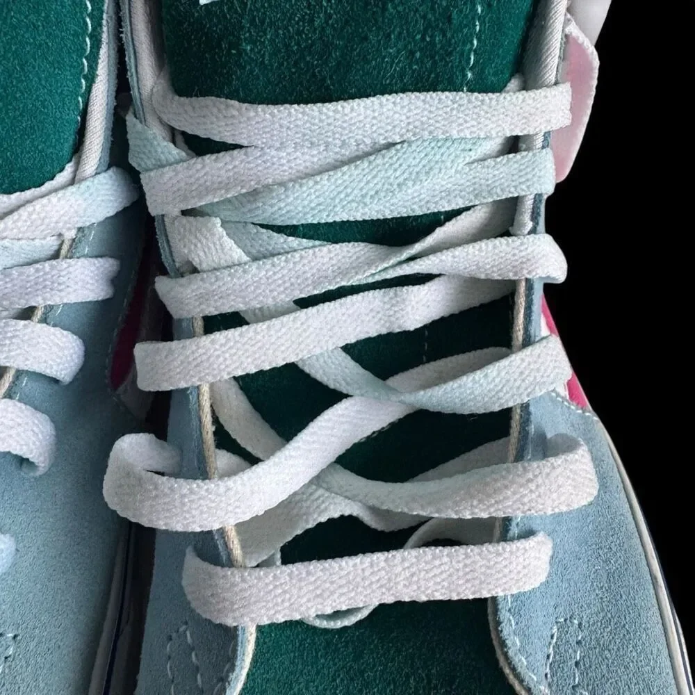 Vans suede colorful